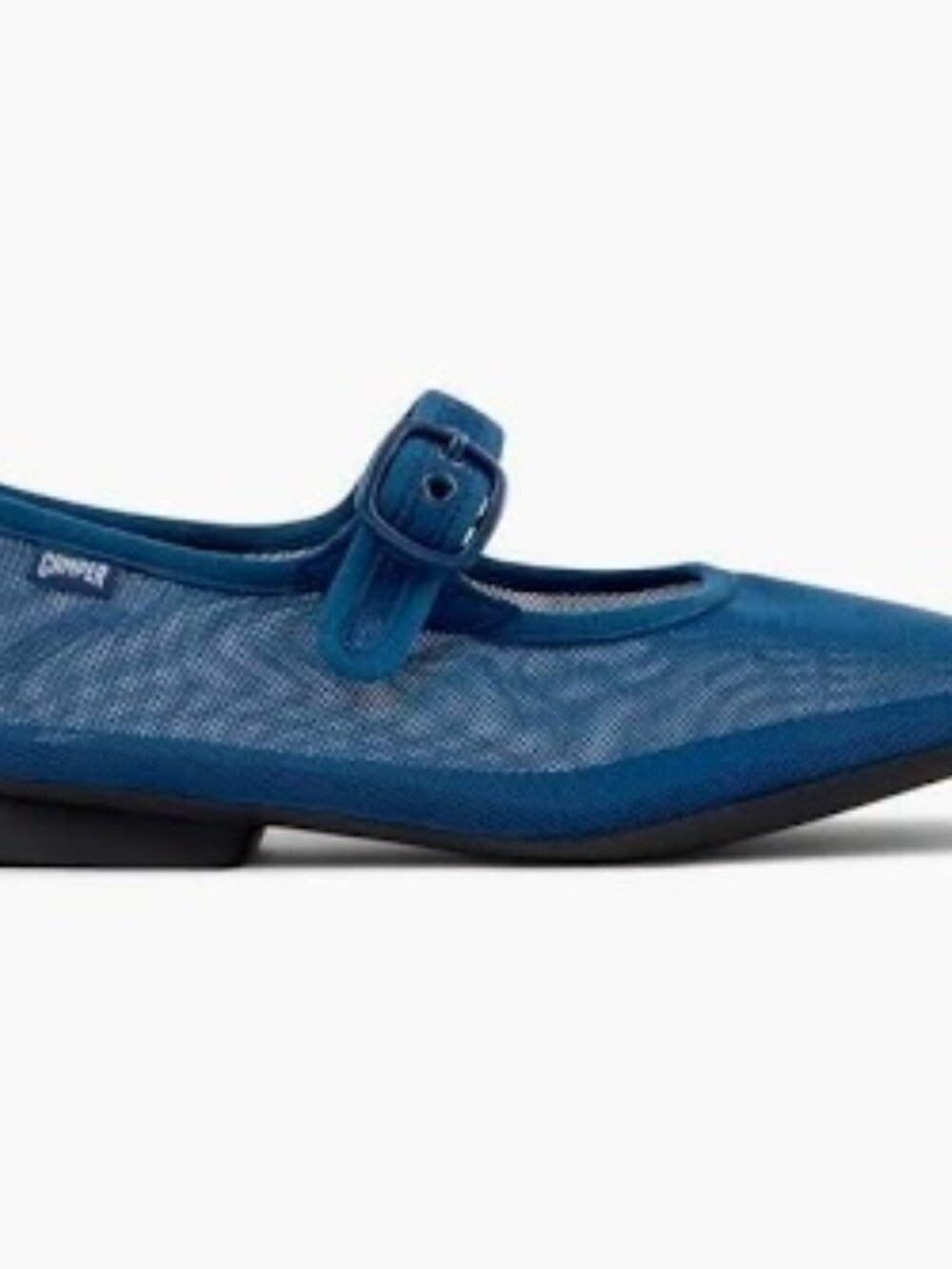 Camper - Casi Casi Myra Blue Textile Ballerinas - Size 38 - Picture 13 of 13